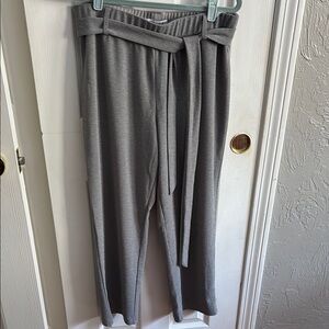 Women's Gray Straight Leg Pants